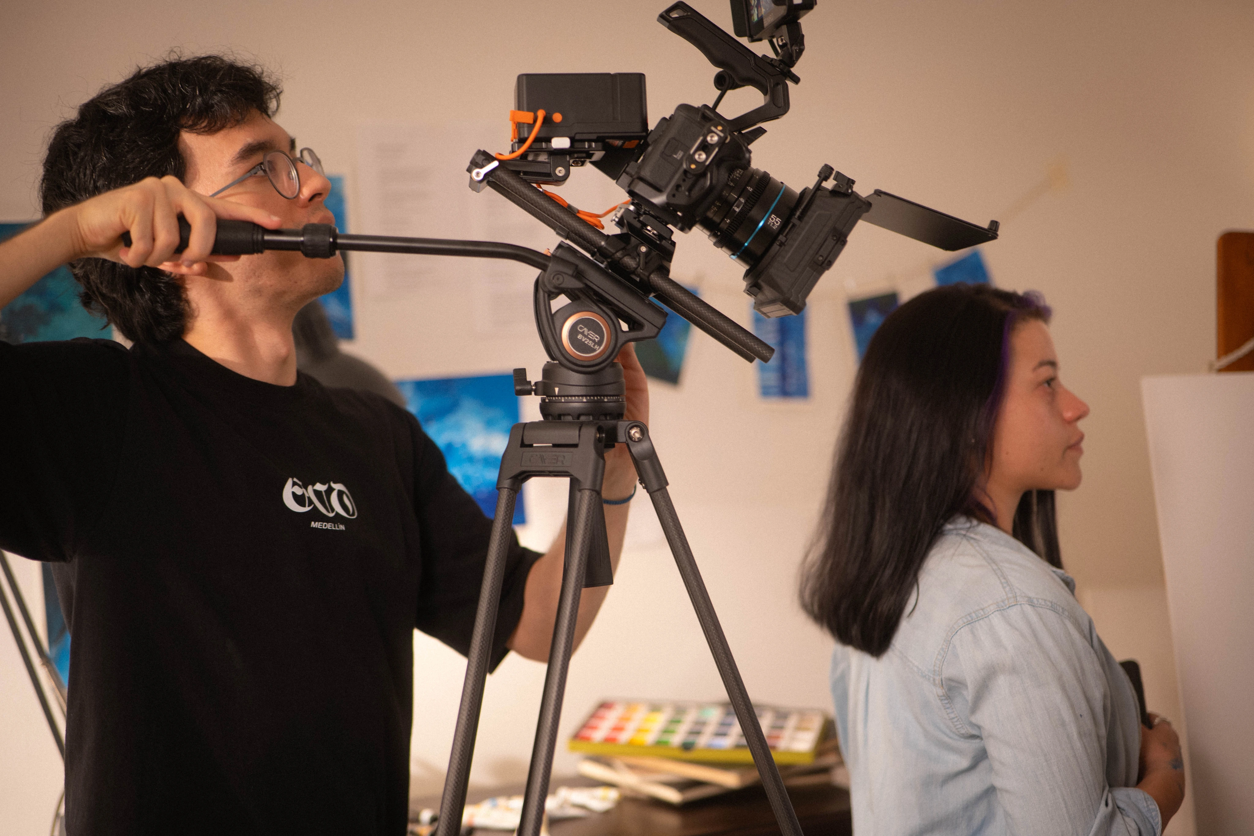 Behind the scenes of En Blanco 2