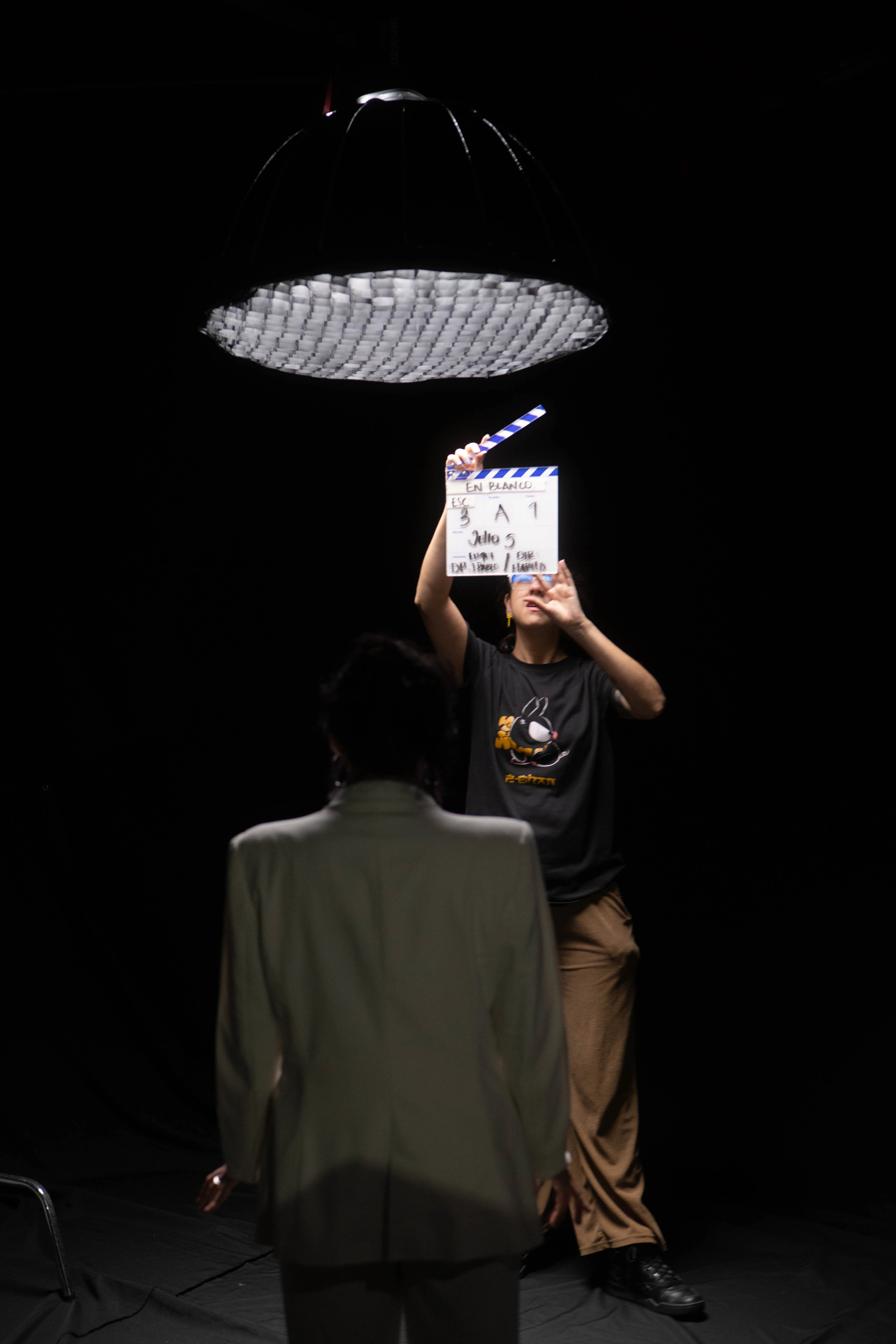 Behind the scenes of En Blanco 4